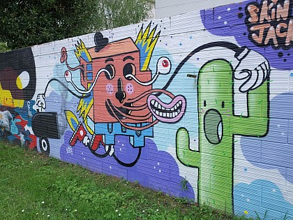 Fresque de street art