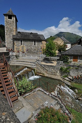le village d'Osse-en-Aspe