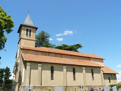Église Sainte-Lucie à Moncaup