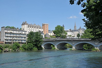 Vue sur le château de Pau