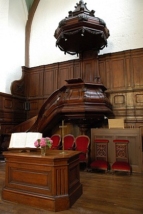 Eglise temple protestant