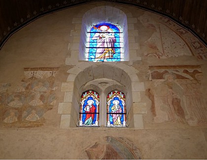 à la poursuite du temps caché : église de Poncé sur le Loir