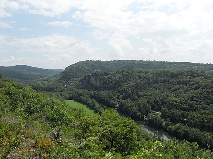 Point de vue sur Bruniquel