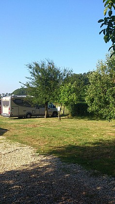 Motor home reception - Auberge du Grand Ronjon