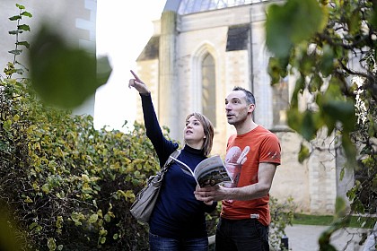 Jardin du Musée des Beaux-arts et le cloître Toussaint