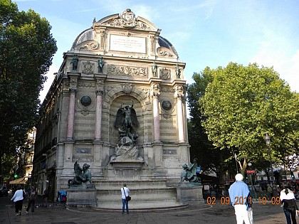 Paris de Saint-Michel à l'Opéra Garnier