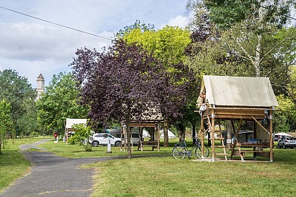 BIVOUACS SUR PILOTIS AU CAMPING ECO LOIRE