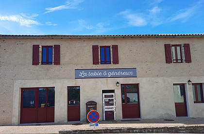 LA TABLE Ô GÉNÉREUX