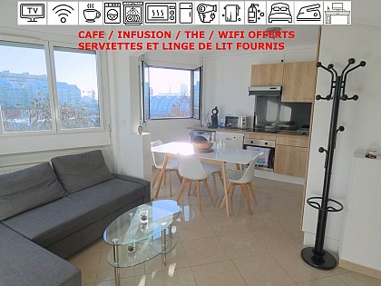 Appartement T2 face à la gare SNCF Orléans