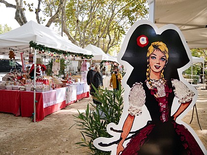 Large Alsatian market