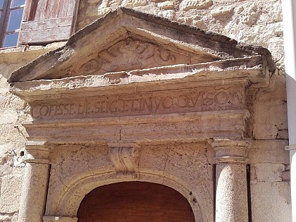 Ancient temple and mansion