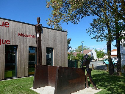 "La Transmission", sculpture de Philippe Pateau