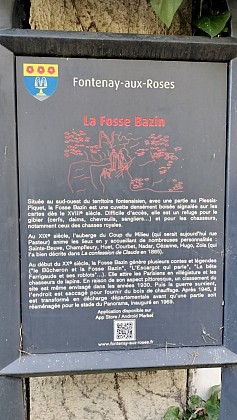 Panneau : La Fosse Bazin