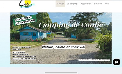 Pods au camping de Conlie