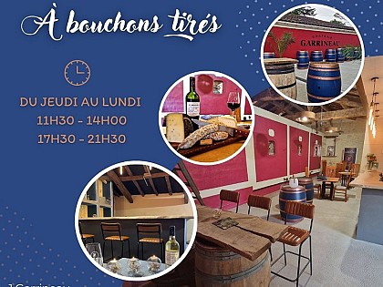 Bar à vins À bouchons tirés