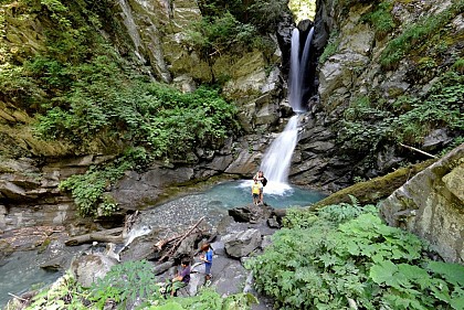 The Belle aux Bois waterfall