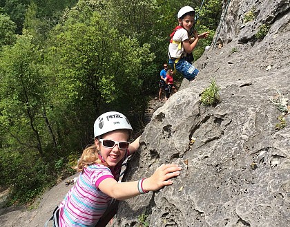 Découverte de l'escalade à Cabris (à 15mn de Grasse)