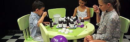 Atelier "Le Petit Parfumeur" création de parfum pour enfants - Parfumerie Molinard à Grasse