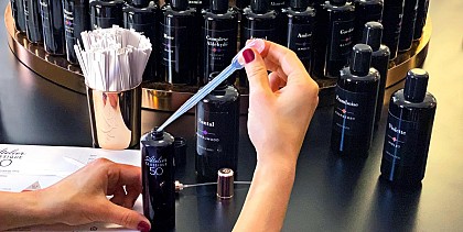 Atelier création de parfum - Parfumerie Molinard à Grasse