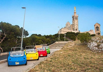 The Landmarks of Marseilles from a Convertible Mini – 1 hour