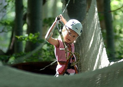 Parc aventure accrobranche en forêt de Vizzavona - à 1h d'Ajaccio