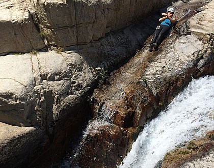 Canyoning in the Gours du Ray – Departing from Gréolières (40 mins. from Grasse)