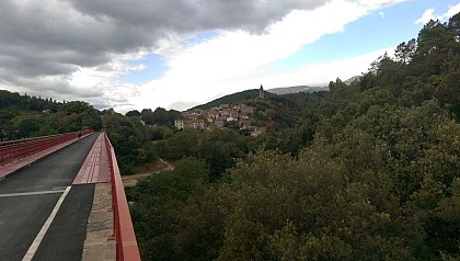 Traversée du Jaur ''Pont Eiffel''