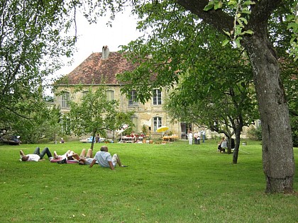 ABBAYE DE LA CRETE, JARDIN D'HILDEGARDE