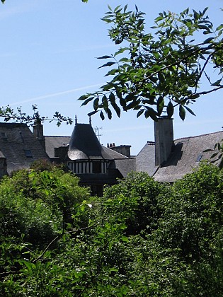 The fountains' path