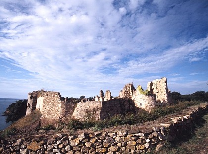 The old castle of le Guildo