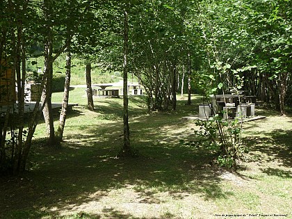 Aire de pique nique de Pélail