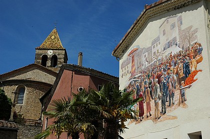 Parcours des fresques