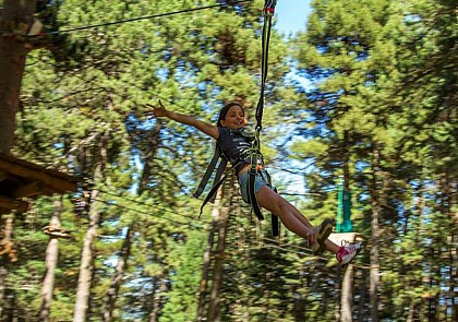 Adventure Park Ticket - Tree Climbing - La Molina in the Spanish Pyrenees - 2 hours from Barcelona