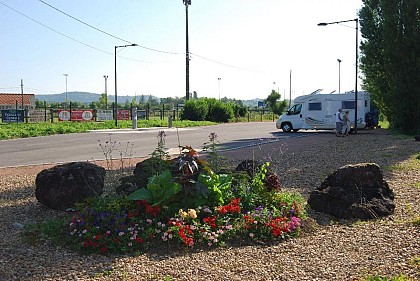 Aire de service de camping car