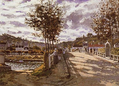 L'ancien Pont de Bougival et le Bal des canotiers