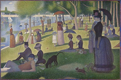 A Sunday afternoon at La Grande Jatte – Georges Seurat - 1884