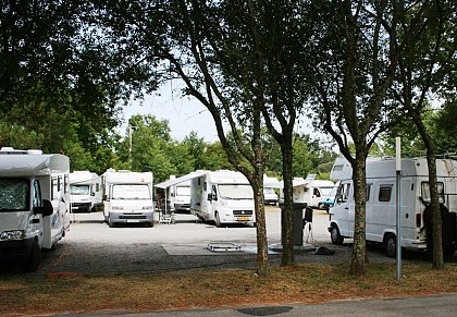 Aire de camping-cars de Parentis