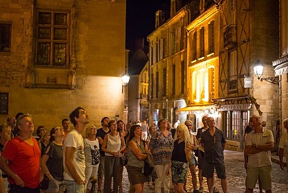 Visite guidée nocturne de la cité médiévale de Sarlat