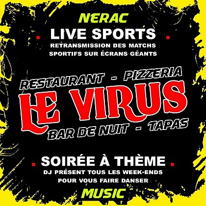 Restaurant Le Virus pizza