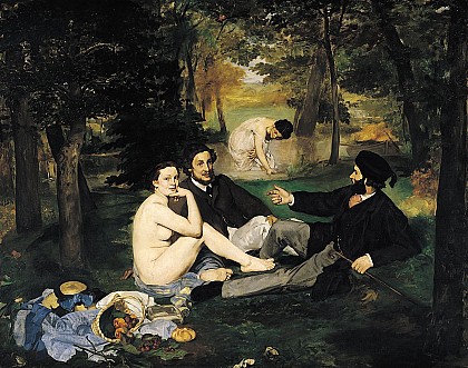 Manet le déjeuner sur l'Herbe