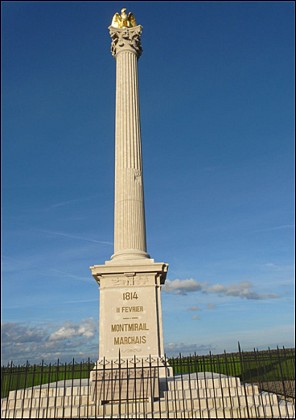 Colonne de la Bataille de Motmirail-Marchais 1814