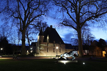 Visite nocturne de la ville de Vendôme, ville d'eau et de lumière