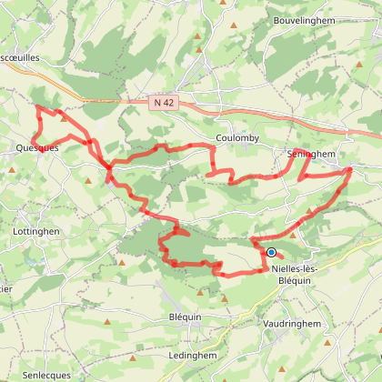 Nielles les Blequin - 32km
