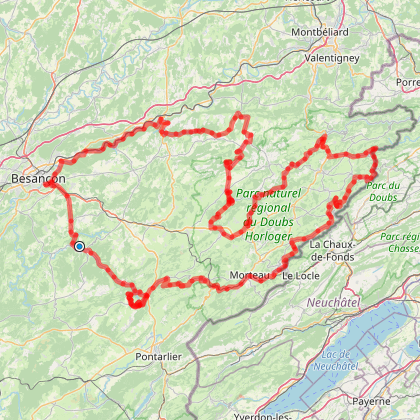 Doubs Moto' : Les 5 vallées - Ornans.