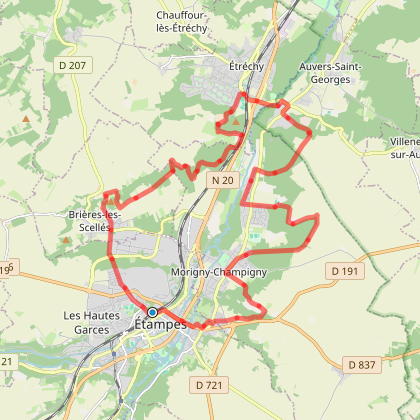 0246-*-De Etampes-AR-27,4km, +575m-(GA-RER-C-sud)-