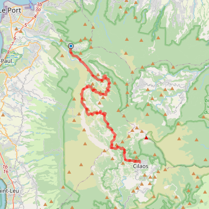 Parcours marche - GR R2 - Traversée de Mafate Nord-Sud - La possession