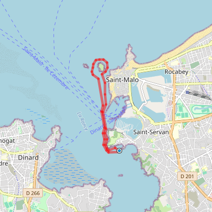 La cité des corsaires en kayak de mer