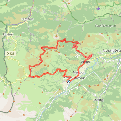 topo 11 du Soulor à Couraduque