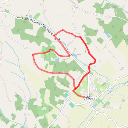 PR1 - Circuit des coteaux à Vazerac (7.5kms)