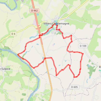 Circuit n°9 "Le Coudray'' - Villiers-Charlemagne